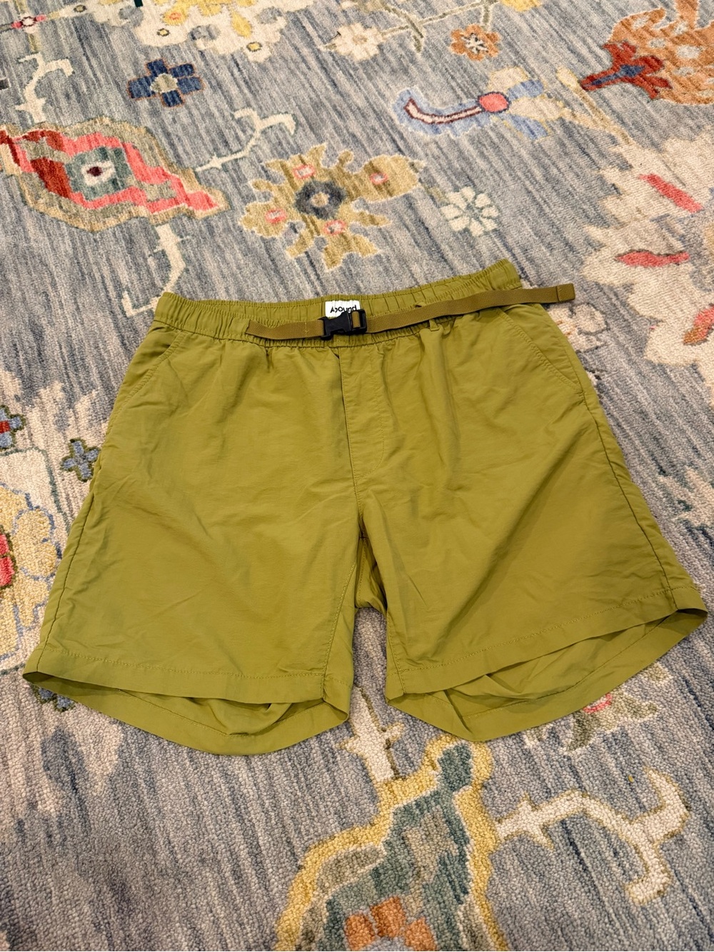 Abound Board Shorts Mens Large Mid Rise Elastic Waistband belt